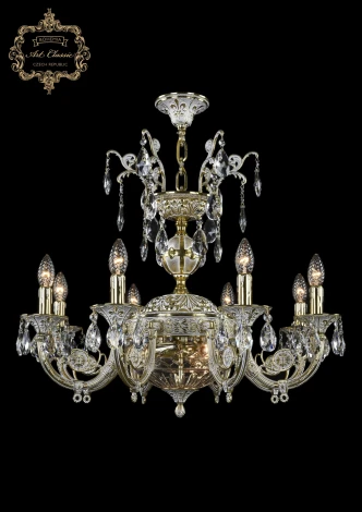 Подвесная люстра Art Classic 31.22 31.22.8.KR175SP.250IT.GW.Sp.Clear.1D