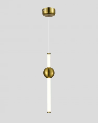 Подвесной светильник светодиодный Moderli Eclipse V10698-PL (220V, на тросе, шар)