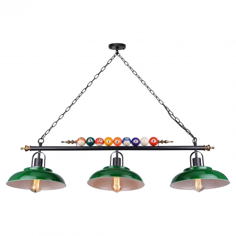 Подвесной светильник Lussole Loft Badger LSP-9542 (220V, на цепи, круглые, IP21)