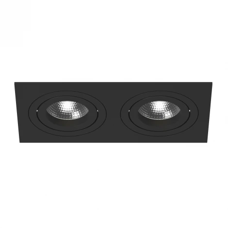 i5270707 Точечный светильник встроенный черный Lightstar Intero 16 i5270707
