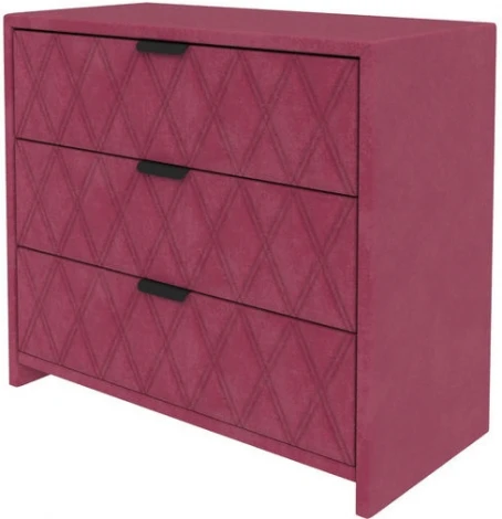 PROxSON Комод Side (Ткань: Велюр Casa Винный) 94x45