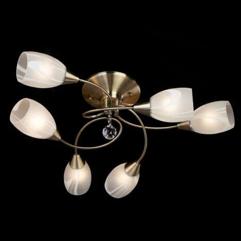 Потолочная люстра Eurosvet 2275 2275/6 античная бронза (220V)