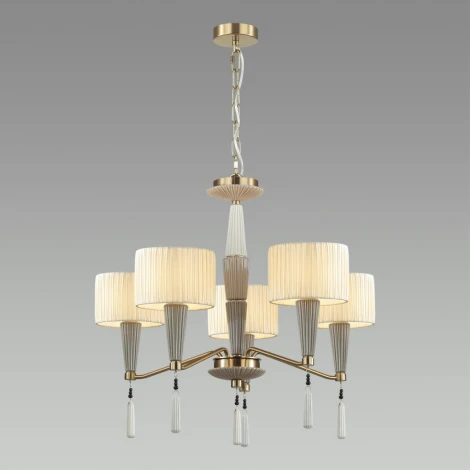 Подвесная люстра Latte 5403/5 (220V, подвески, на цепи)