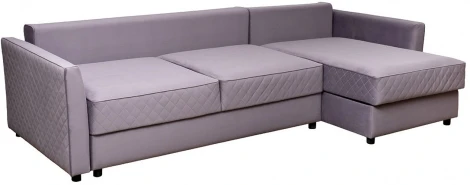 Диван Garda Decor GD-SORRENTO-290MK-3-3 (Серо-фиолетовый)