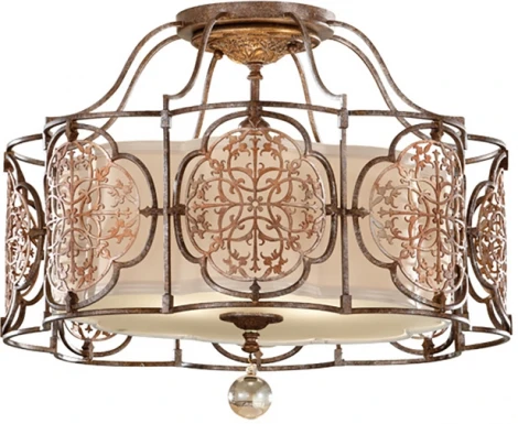 Потолочная люстра на штанге Marcella FE-MARCELLA-SF Feiss