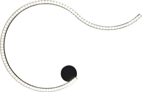 Подвесной светильник ST Luce SL1018 SL1018.403.01 черный/прозрачный LED 1*65W 4000K (220V, на тросе)