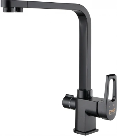 Смеситель Zorg Clean Water ZR 334 YF-BLACK для кухонной мойки