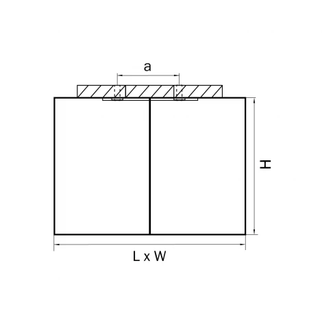 Накладной точечный светильник Lightstar Rettango 052087 (220V)