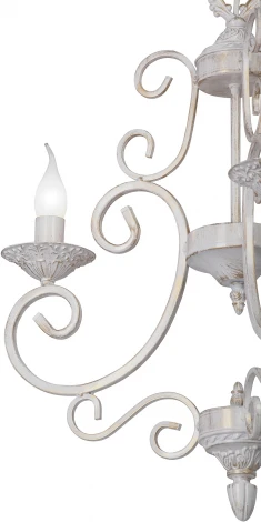 Подвесная люстра V1094-0/3 Vitaluce (220V, на цепи, свеча)