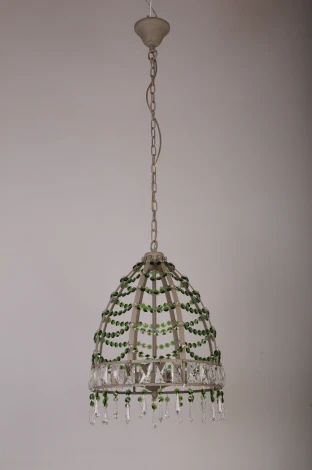 Подвесная люстра Abrasax L.7391-5GR (GREEN) (220V, на цепи)
