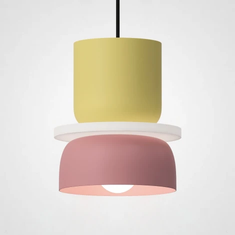 Подвесной светильник Ilo D18,5 Yellow/Pink ImperiumLoft Ilo01 (179674-26)