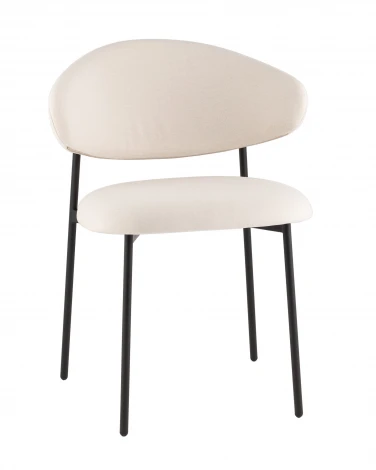 Стул Evan велюр молочный Stool Group УТ000042347