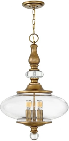 Подвесная люстра Wexley HK-WEXLEY-5P-HB Hinkley (220V, на цепи)