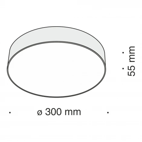 Потолочный светильник Zon 4000K 1x35Вт 120° LED Maytoni Technical C032CL-L43W4K