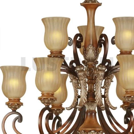 Подвесная люстра N-Light 706 706-09-52 antique silver + dark brown