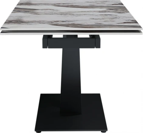 Стол раскладной Malibu (140+40+40), керамика глянцевая Pandora Top Concept арт.22773