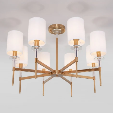 Потолочная люстра Eurosvet Brielle 60132/8 латунь