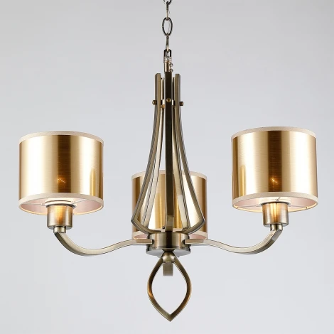 Подвесная люстра ILLUMICO IL1802-3P-17 AB (220V, на цепи)