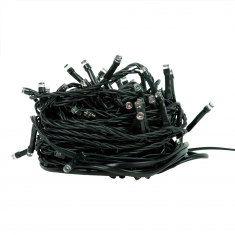 Гирлянда светодиодная, 10м. 100 светодиодов, голубой, желтый, зеленый, розовый свет Uniel ULD-S1000-100/DGA MULTI-2 IP20