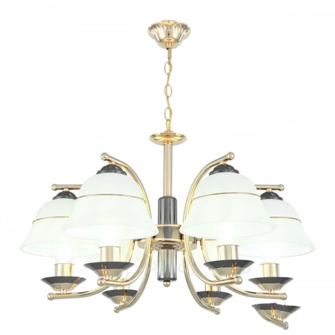 Подвесная люстра Arte Milano Florentia-1240 301240/6 Bk/Gd (220V, на цепи)