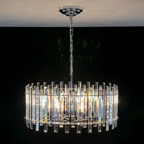 Подвесная люстра Citilux Ингвар CL334181 (220V, на цепи, круглые)