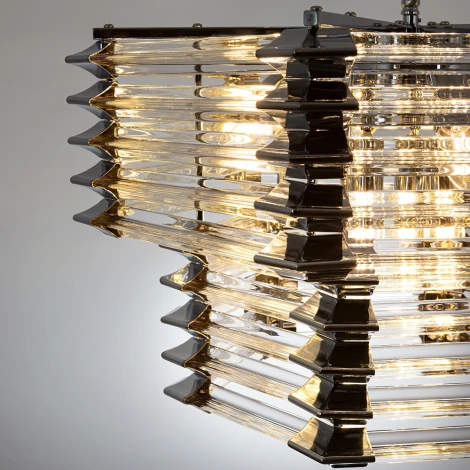 Подвесная люстра Arte Lamp Caravaggio A1059SP-9CC (220V, на цепи)