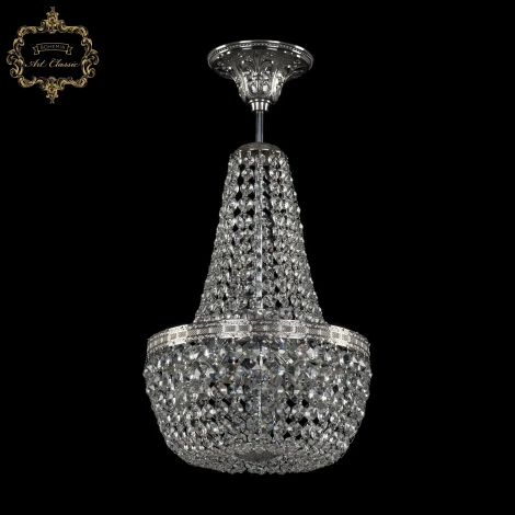 Потолочная люстра на штанге Art Classic 21.11 21.111.H2.25SP.Ni