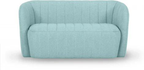Диван Lecco ОГОГО (арт.745068), (Ткань,Рогожка/Бирюзовый)