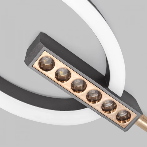 Потолочная светодиодная люстра на штанге 90Вт, пульт ДУ, 3200К+6500К Imex PLC-7056-720