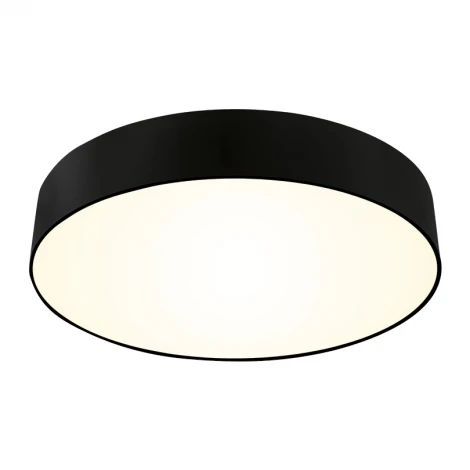 Светодиодный светильник потолочный 60W CCT 3000-6500K с ПДУ черный матовый Lumin'arte Macaron CLL56
