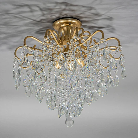 Люстра потолочная Ophelia 643/6P E27*60W Matt Gold