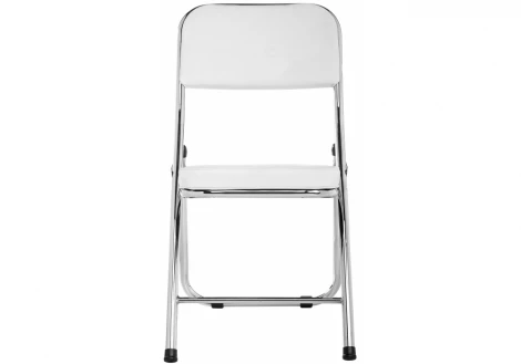 Обеденный стул на металлокаркасе Woodville Chair раскладной белый 11072
