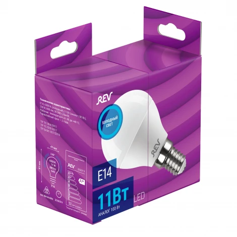 Лампочка светодиодная REV 32507 9