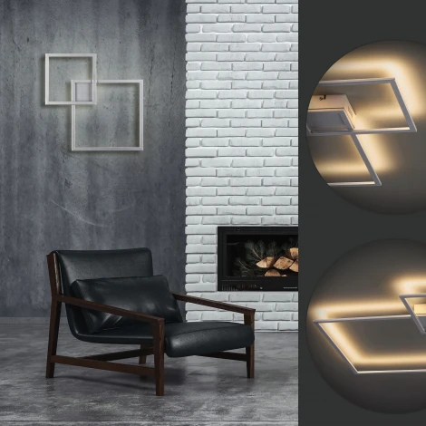 Настенно-потолочный светильник Odeon Light Quadraled 3558/30CL