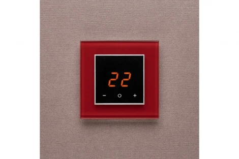Терморегулятор AURA ORTO 3004 RED DARK (ТЕМНЫЙ КРАСНЫЙ)