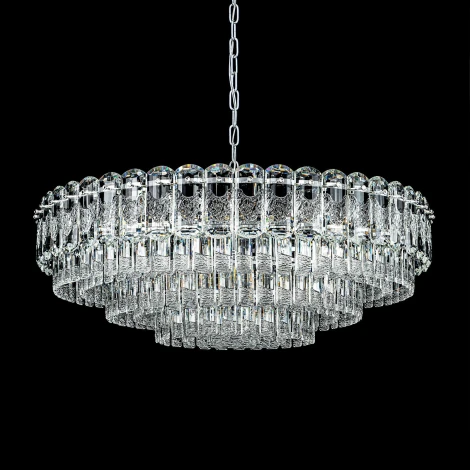 Подвесная люстра хрустальная Modelux ML.7092.800 CR