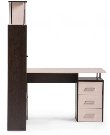 Компьютерный стол Woodville КС-15 венге / дуб молочный левый 295293