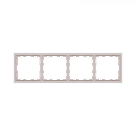 Рамка 4-постовая кашемир матовый Kollinger Eclipse EC4CM