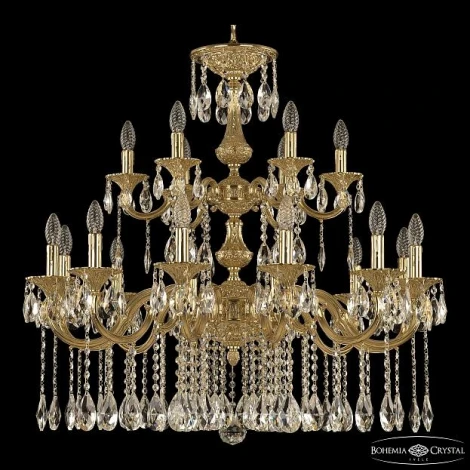 Подвесная люстра Bohemia 7210 72101/12+6/300/2d A G