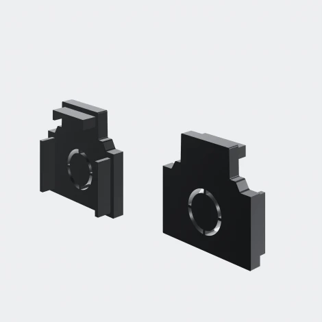 Заглушки для встраиваемого магнитного шинопровода Exility Maytoni Accessories for tracks Exility TRAM034EC-42B