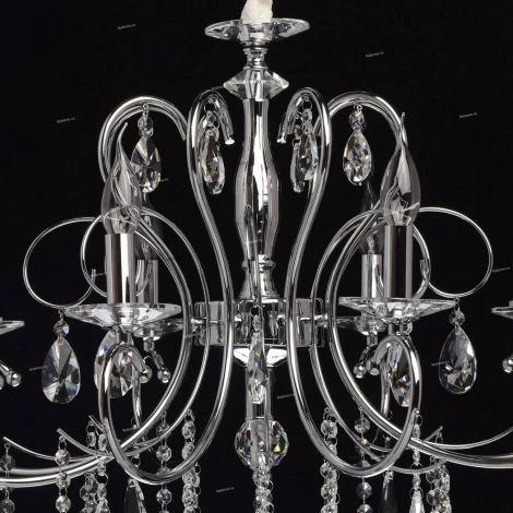 Подвесная люстра MW-Light Адель 373013308 (220V, подвески, на цепи, подсвечник, свеча)