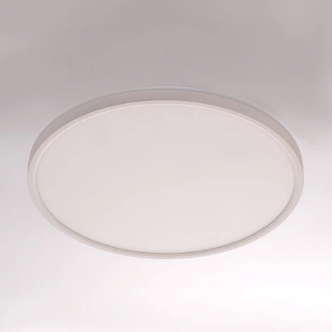 Настенно-потолочный светильник круглый светодиодный с подсветкой Citilux Norma CL748400 (220V, круглые, IP40)