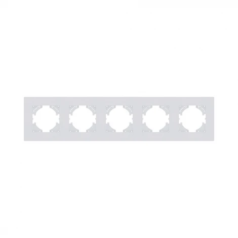 Рамка 5-постовая белый матовый Kollinger Aspekt AT5WM