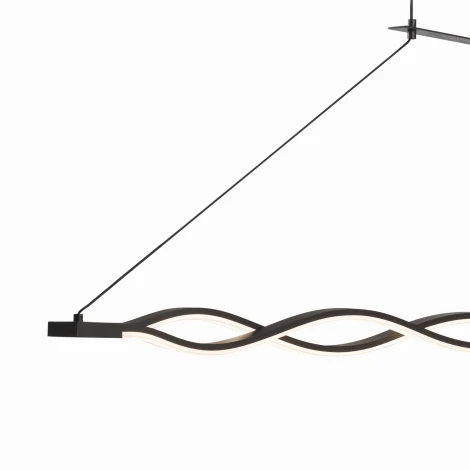 Подвесной линейный светодиодный светильник Mantra Sahara 5400 (220V, на тросе)