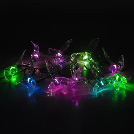 Садовая гирлянда светодиодная на солнечной батарее Колибри 3,8 м ЭРА ERASF22-26