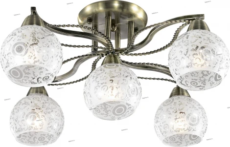 Потолочная люстра Odeon Light Girona 2942/5C