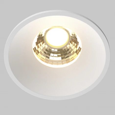 Встраиваемый светильник Maytoni Round DL058-7W2.7K-W (LED, 220V, круглые)