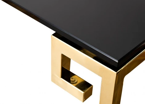 Консольный стол Garda Decor 13RXC3049-GOLD (Золото/Черный)