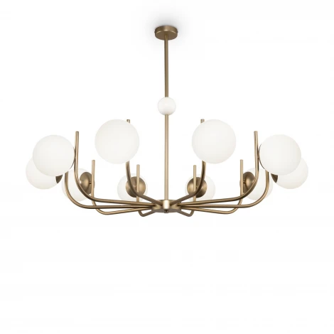 Потолочная люстра на штанге Maytoni Rendez-vous MOD109PL-10BS (220V, шарики)
