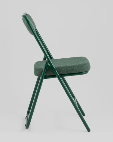 Стул складной Джонни рогожка зеленая каркас зеленый Stool Group арт.УТ000039509